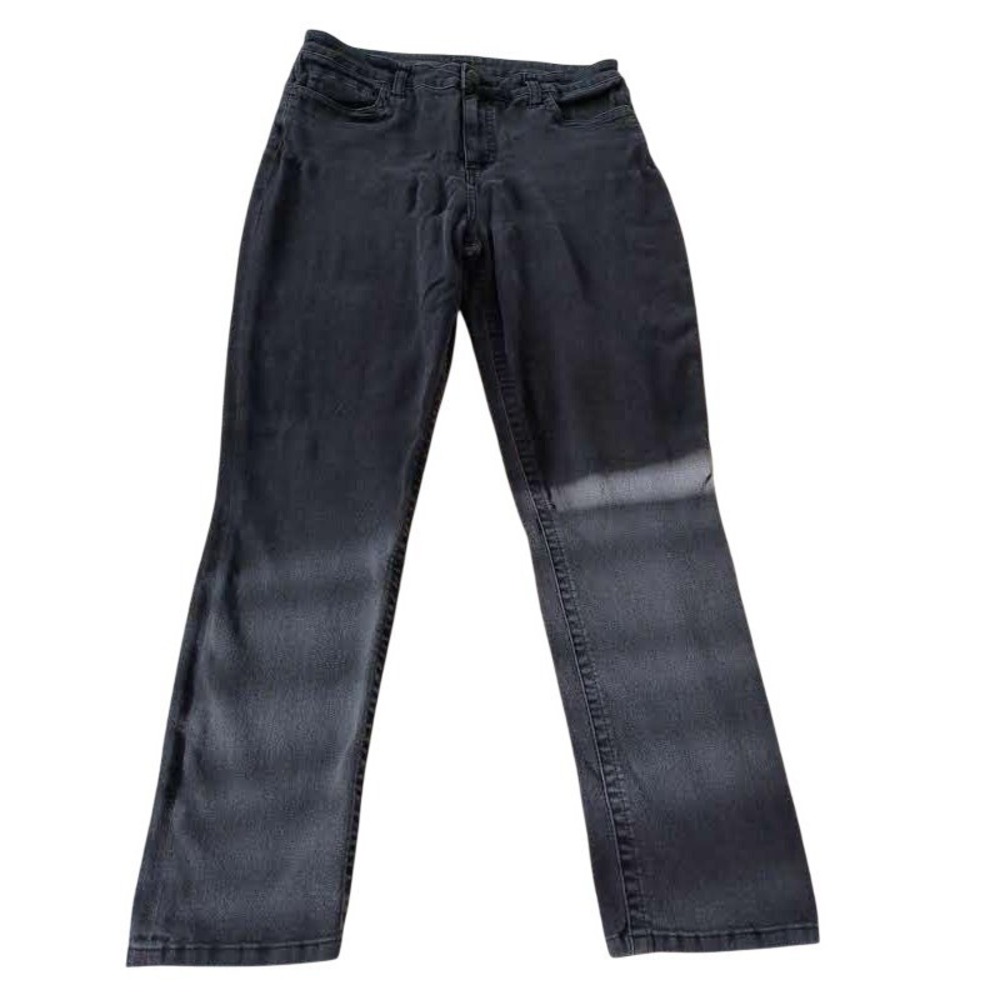 KUT from the Kloth Black Super Comfy Straight Leg Stretch Denim‎ Jeans 32x30